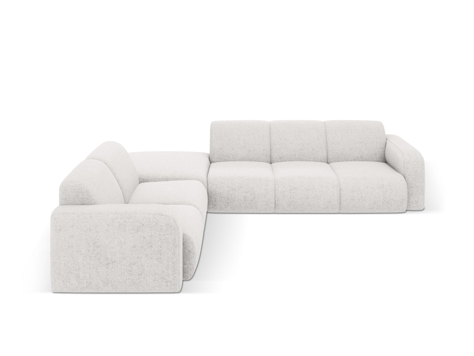 Molino Ecksofa links 6 Sitzer in Light Grey präsentiert im Onlineshop von KAQTU Design AG. Ecksofa links ist von Micadoni