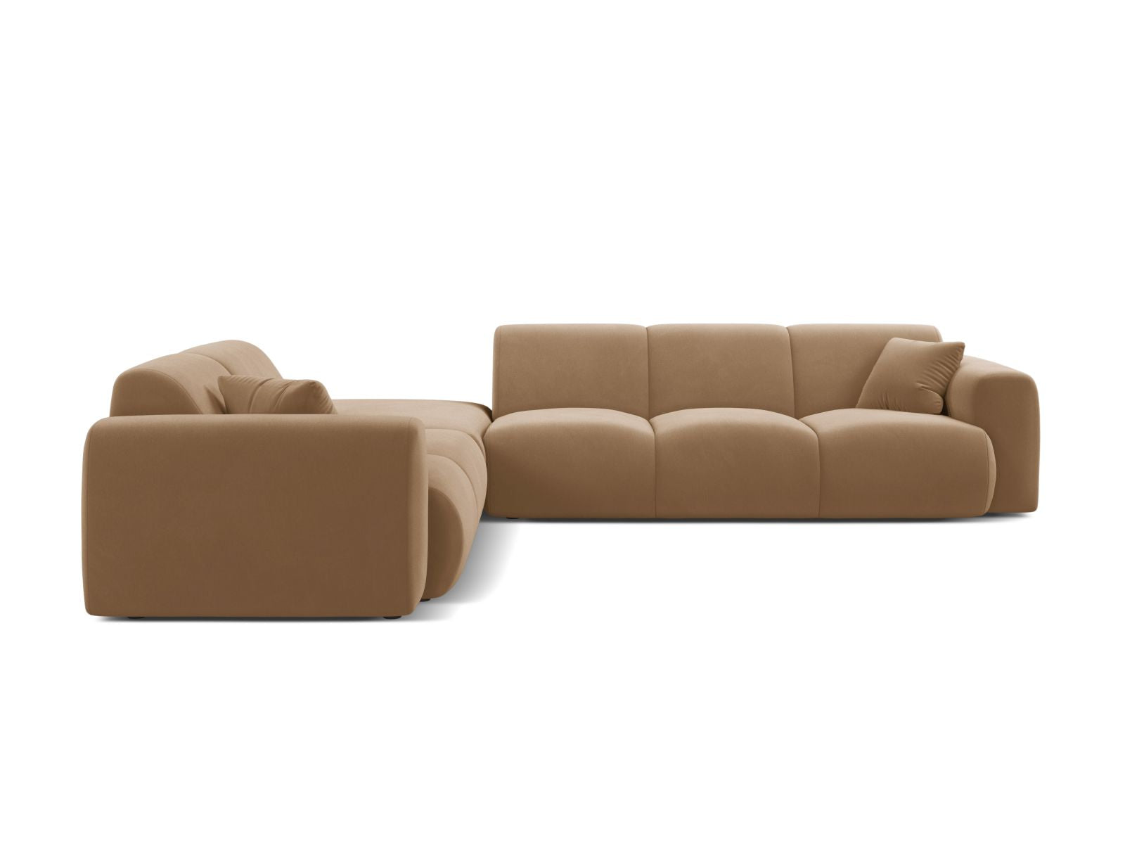 6-Sitzer Ecksofa links Molino in Sand-Casino präsentiert im Onlineshop von KAQTU Design AG. Ecksofa links ist von Micadoni