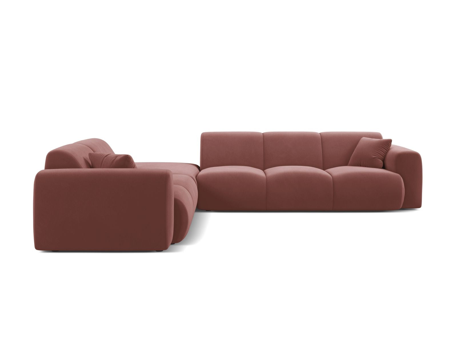 6-Sitzer Ecksofa links Molino in Flamingo-Casino präsentiert im Onlineshop von KAQTU Design AG. Ecksofa links ist von Micadoni