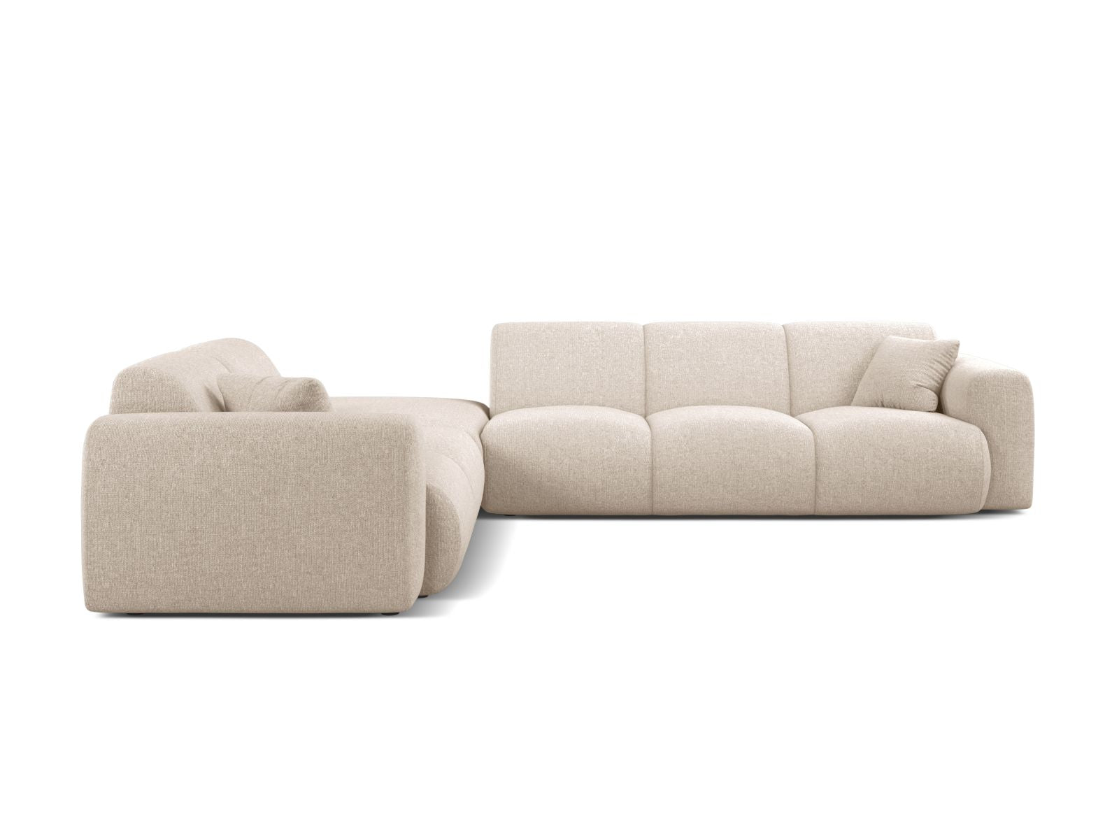 6-Sitzer Ecksofa links Molino in Light Beige-Eden präsentiert im Onlineshop von KAQTU Design AG. Ecksofa links ist von Micadoni