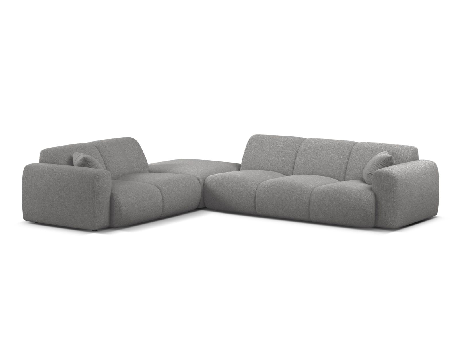 6-Sitzer Ecksofa links Molino in Light Grey-Eden präsentiert im Onlineshop von KAQTU Design AG. Ecksofa links ist von Micadoni