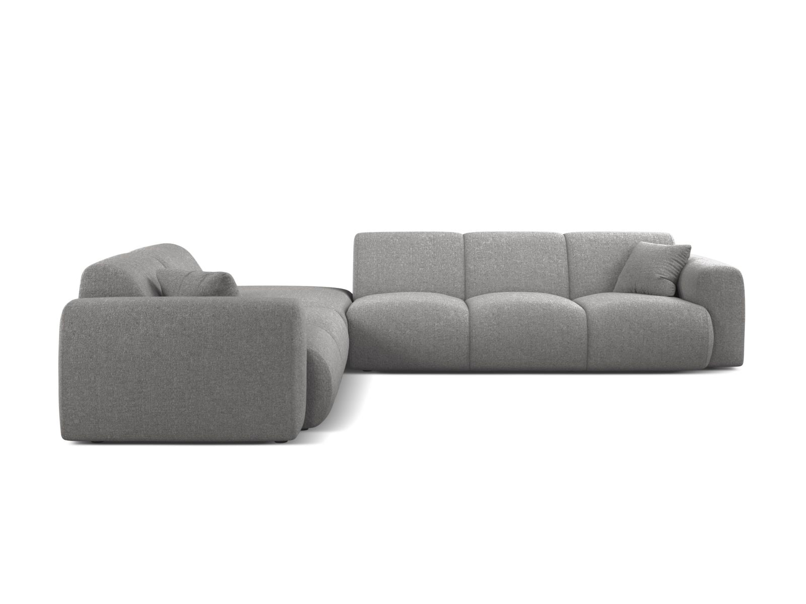 6-Sitzer Ecksofa links Molino in Light Grey-Eden präsentiert im Onlineshop von KAQTU Design AG. Ecksofa links ist von Micadoni