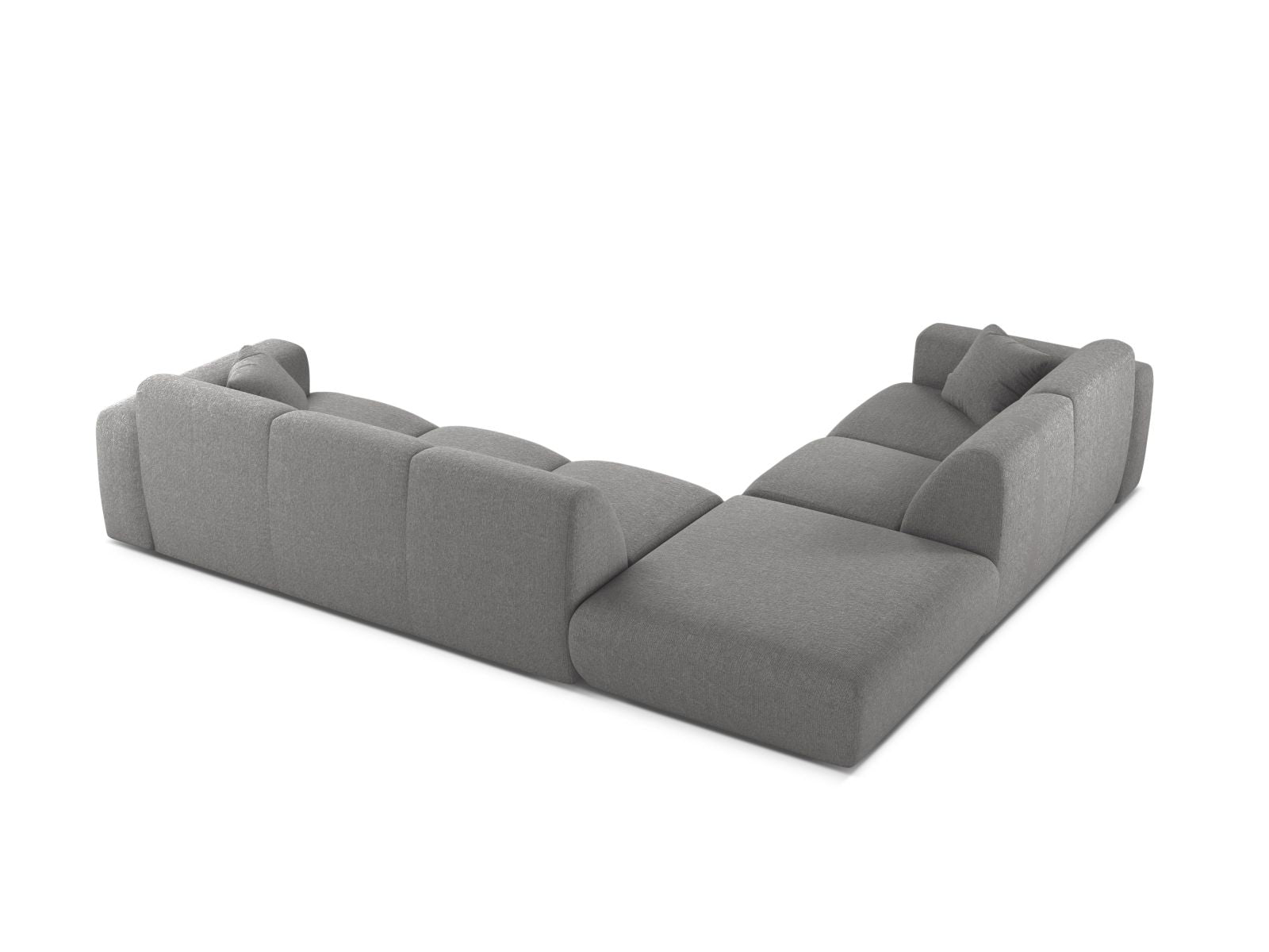 6-Sitzer Ecksofa links Molino in Light Grey-Eden präsentiert im Onlineshop von KAQTU Design AG. Ecksofa links ist von Micadoni