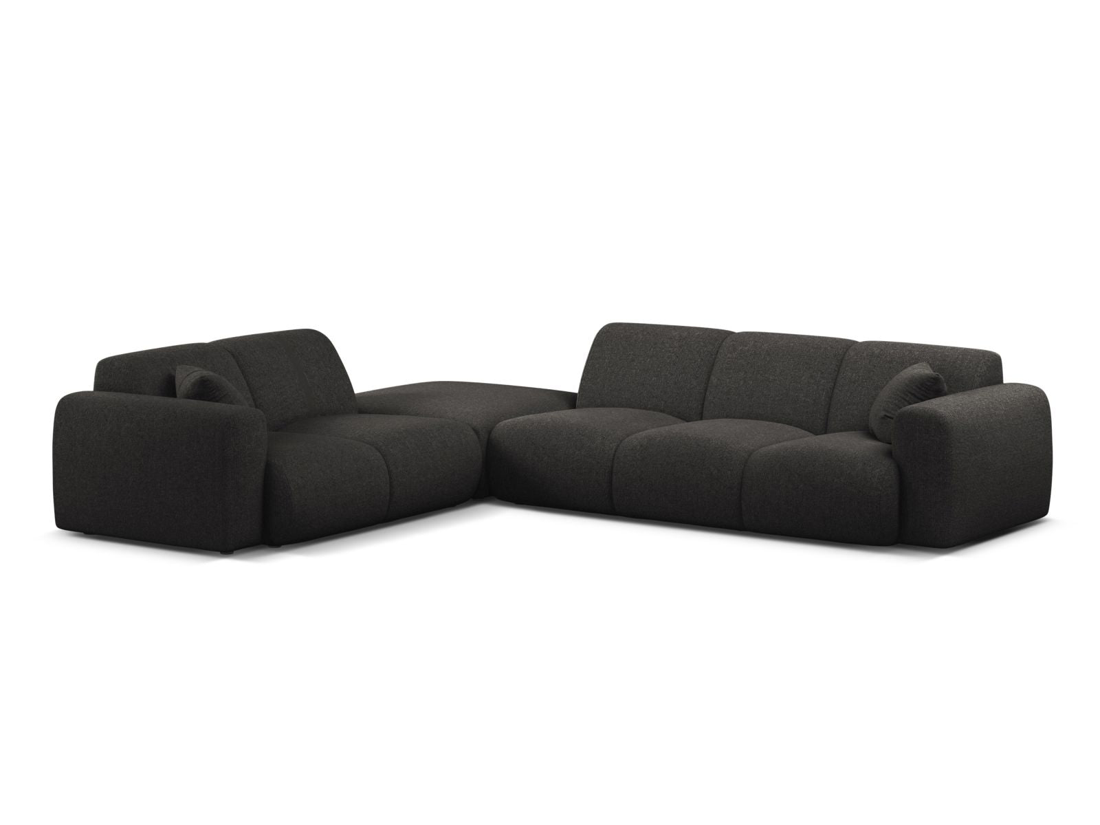 6-Sitzer Ecksofa links Molino in Anthracite-Eden präsentiert im Onlineshop von KAQTU Design AG. Ecksofa links ist von Micadoni