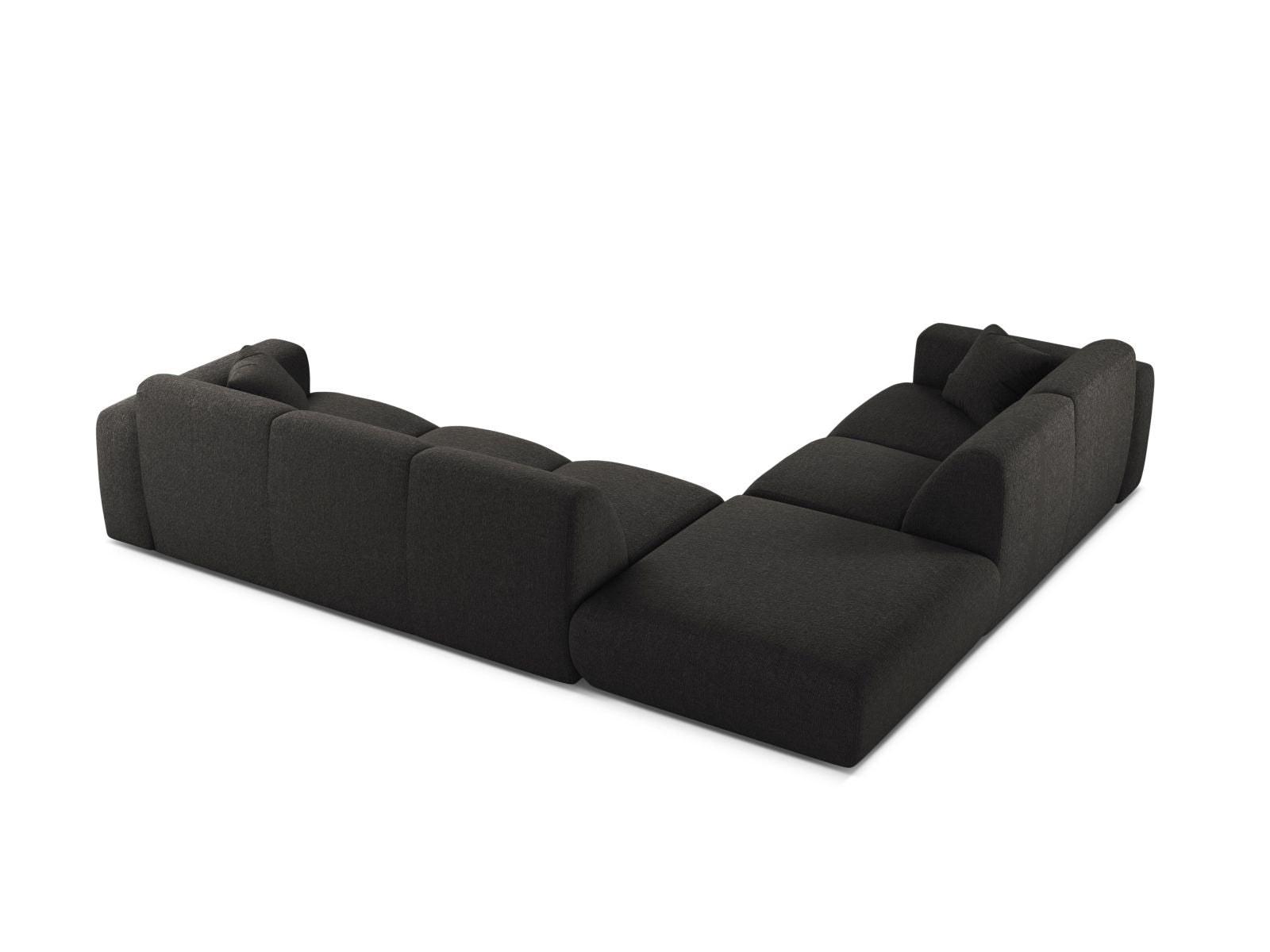 6-Sitzer Ecksofa links Molino in Anthracite-Eden präsentiert im Onlineshop von KAQTU Design AG. Ecksofa links ist von Micadoni