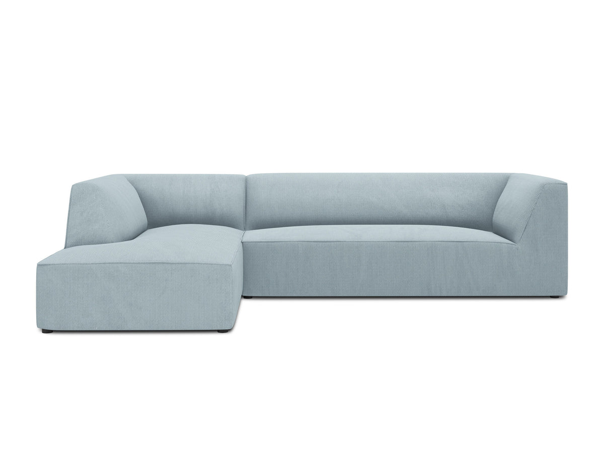 Ruby Modulares Ecksofa links 4 Sitzer in Light Blue-Scala präsentiert im Onlineshop von KAQTU Design AG. Ecksofa links ist von Micadoni