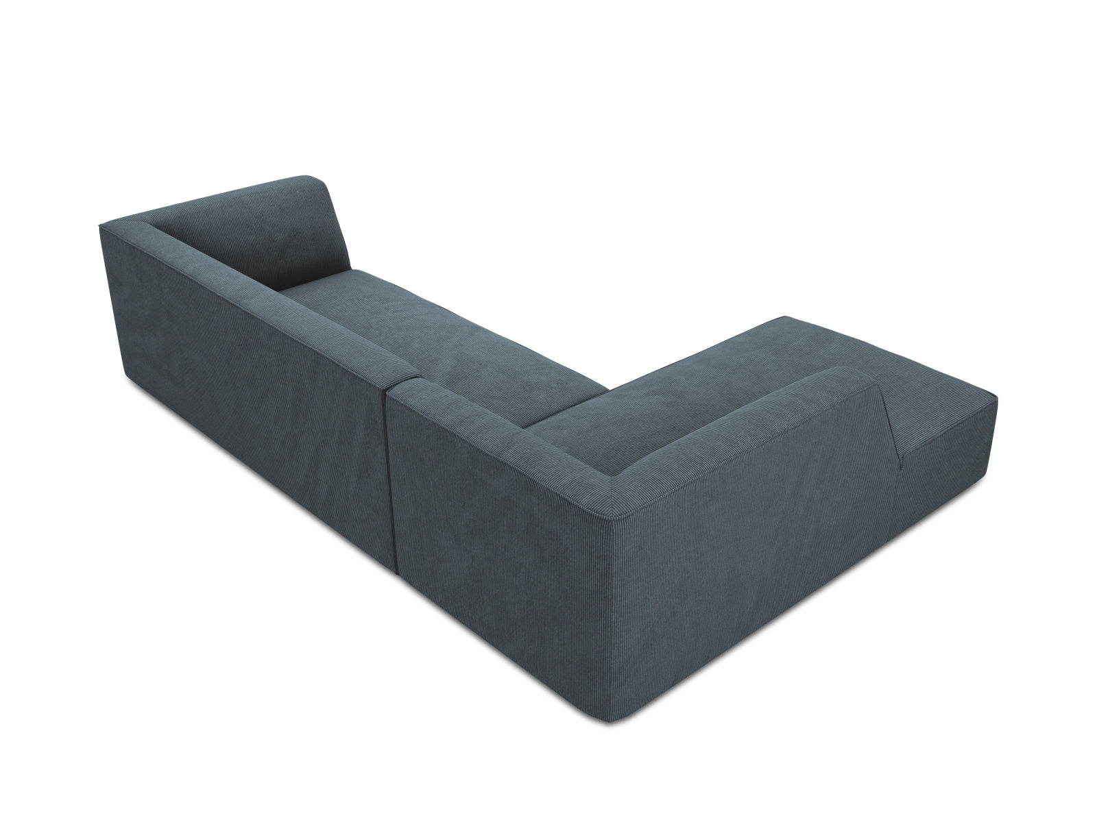 Ruby Modulares Ecksofa links 4 Sitzer in Blue präsentiert im Onlineshop von KAQTU Design AG. Ecksofa links ist von Micadoni