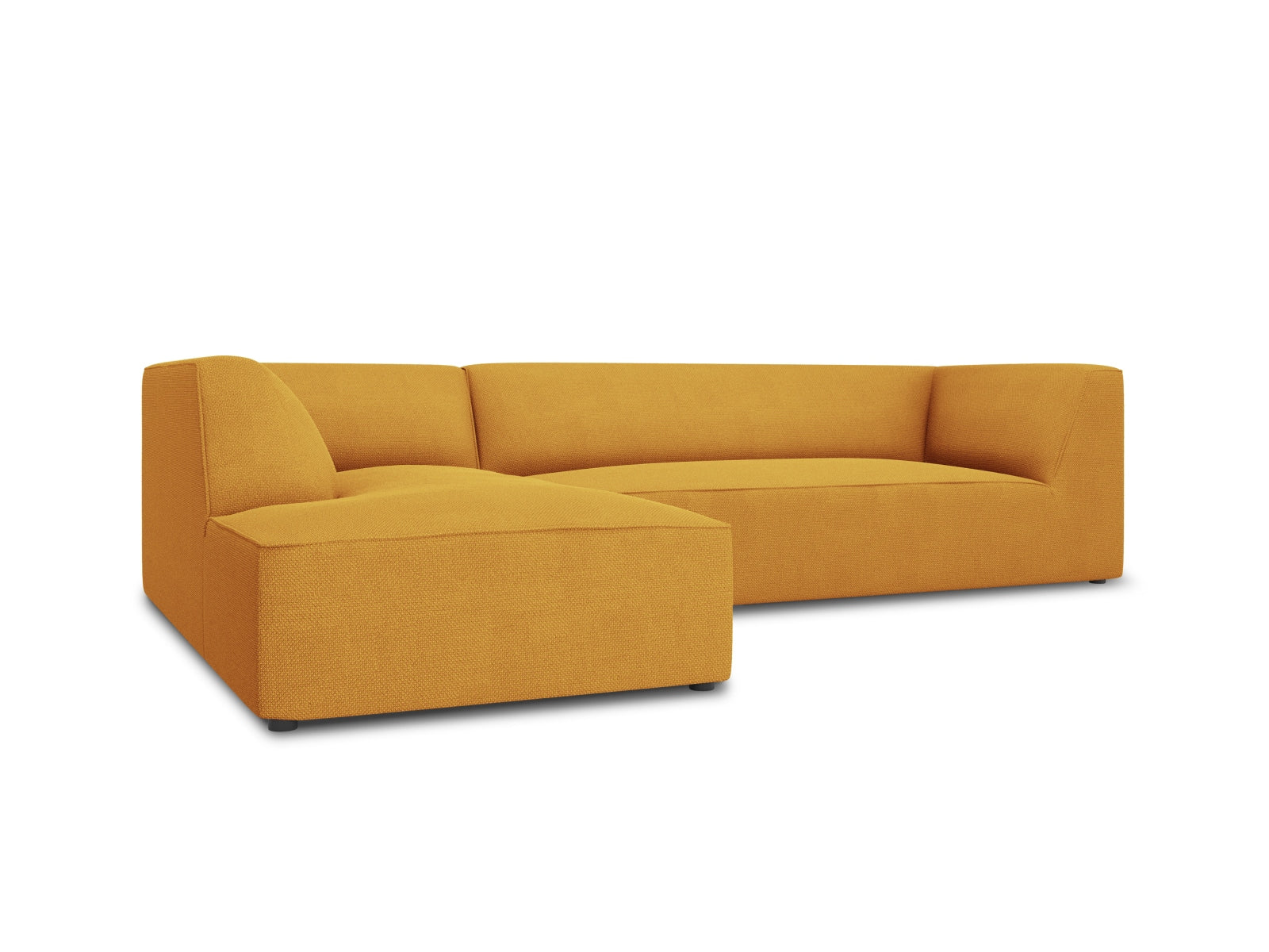 Ruby Modulares Ecksofa links 4 Sitzer in Yellow präsentiert im Onlineshop von KAQTU Design AG. Ecksofa links ist von Micadoni