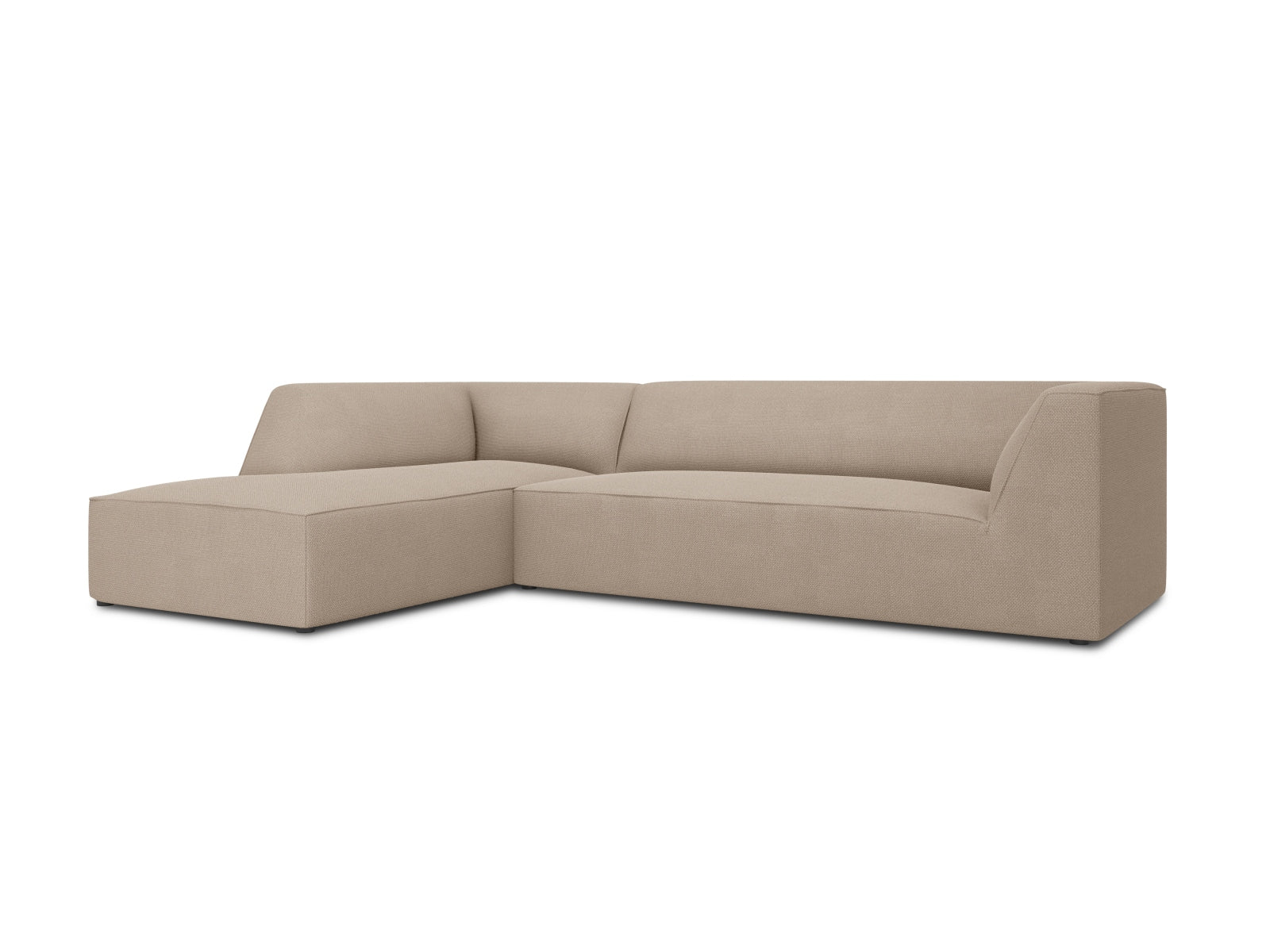 Ruby Modulares Ecksofa links 4 Sitzer in Dark Beige präsentiert im Onlineshop von KAQTU Design AG. Ecksofa links ist von Micadoni