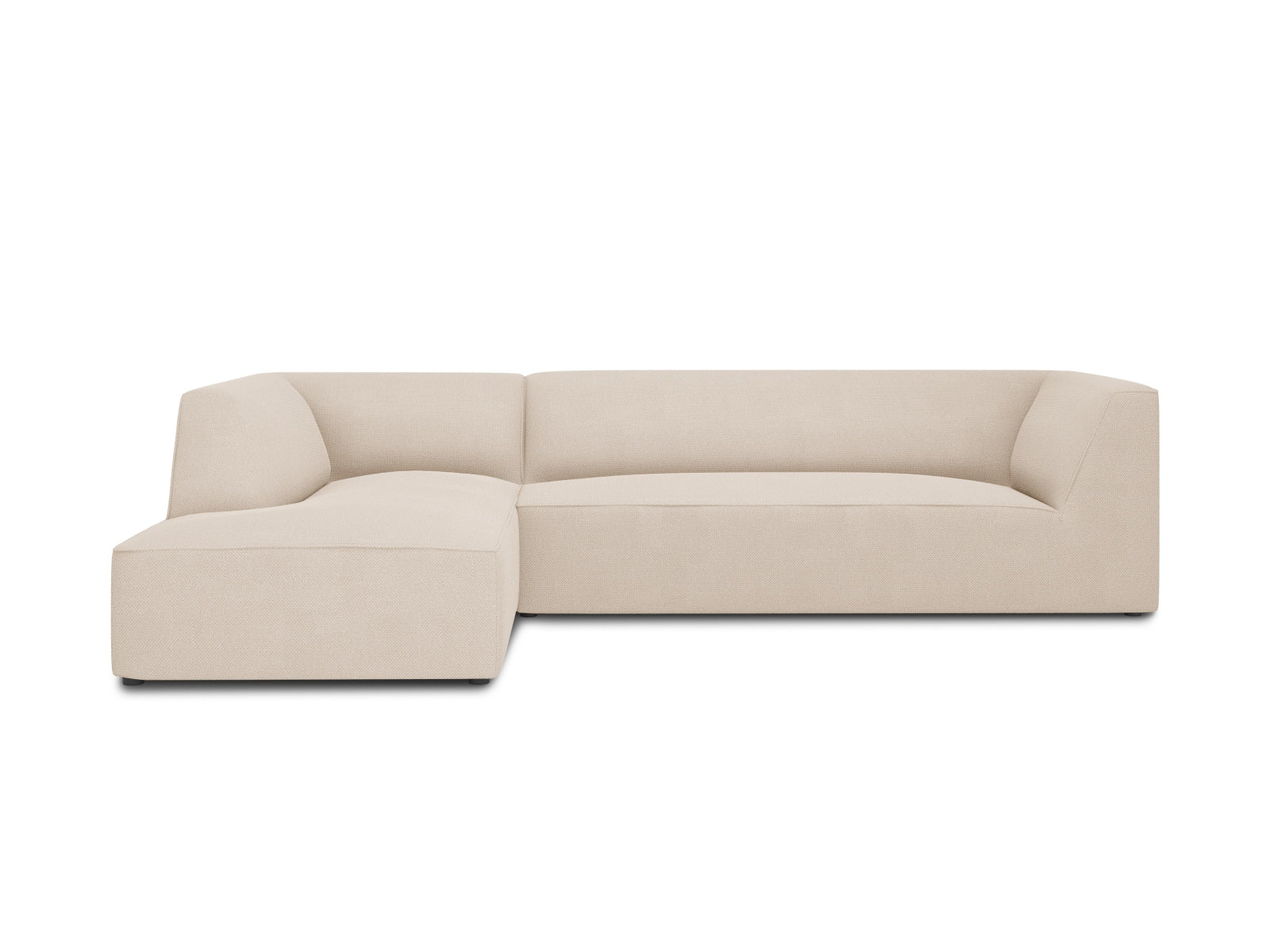 Ruby Modulares Ecksofa links 4 Sitzer in Beige präsentiert im Onlineshop von KAQTU Design AG. Ecksofa links ist von Micadoni