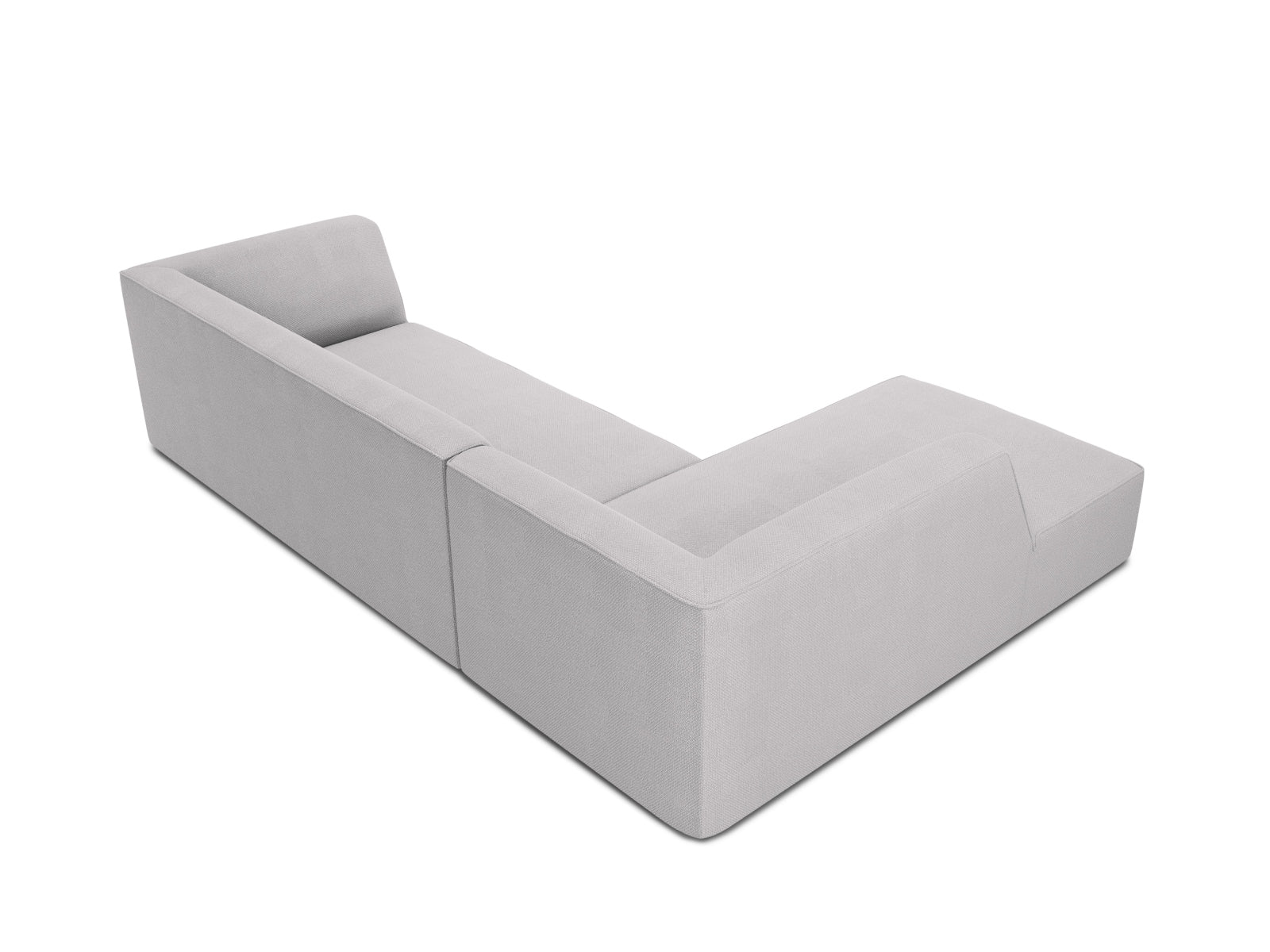 Ruby Modulares Ecksofa links 4 Sitzer in Light Grey präsentiert im Onlineshop von KAQTU Design AG. Ecksofa links ist von Micadoni