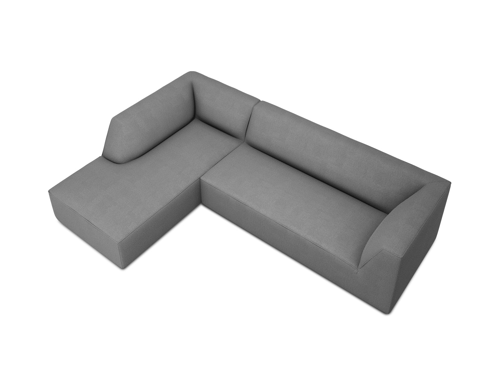 Ruby Modulares Ecksofa links 4 Sitzer in Grey präsentiert im Onlineshop von KAQTU Design AG. Ecksofa links ist von Micadoni
