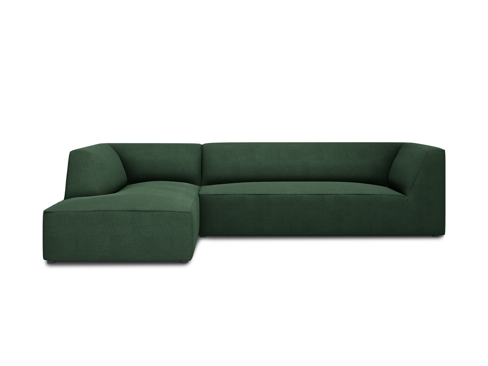 Ruby Modulares Ecksofa links 4 Sitzer in Green präsentiert im Onlineshop von KAQTU Design AG. Ecksofa links ist von Micadoni