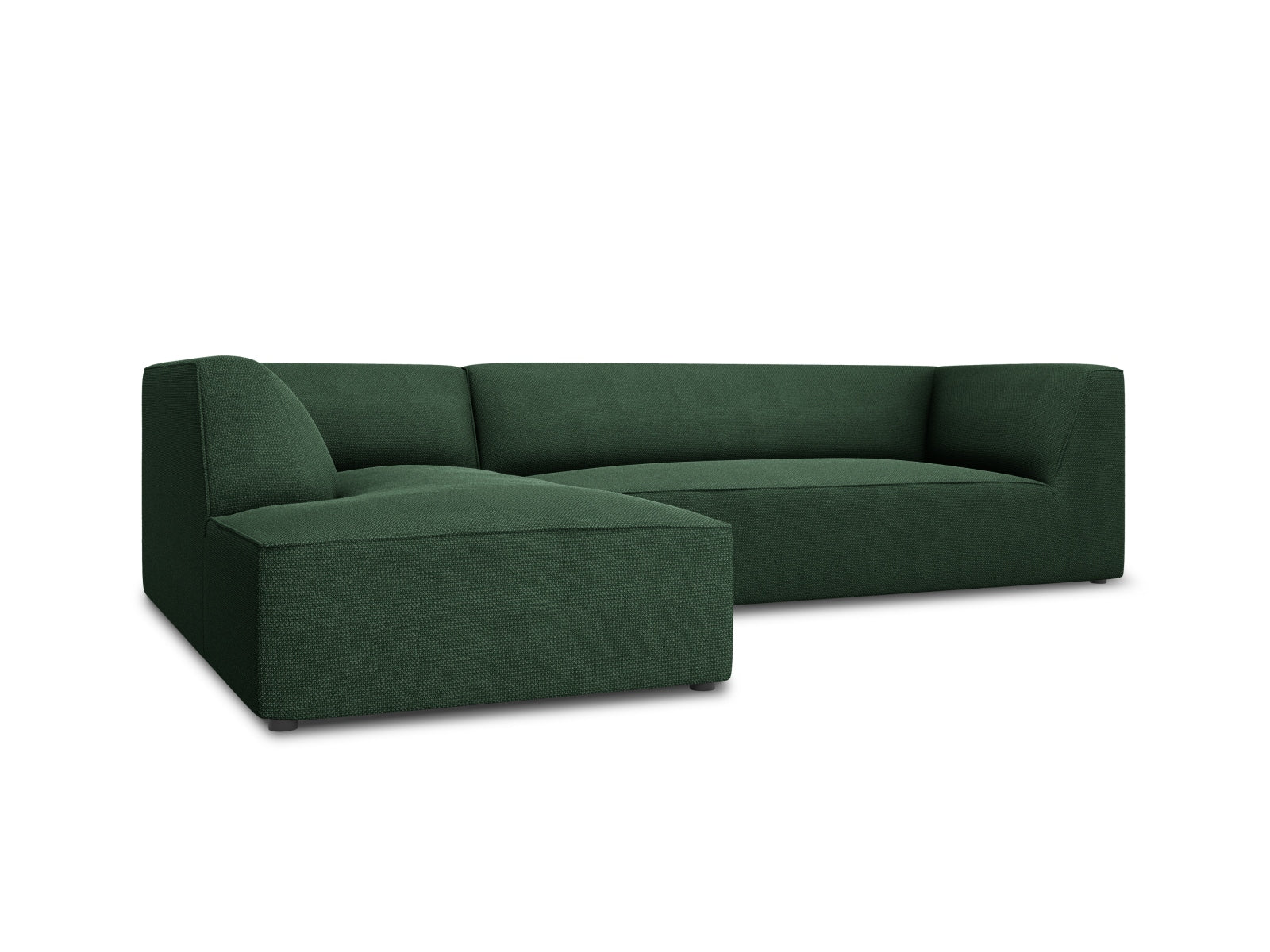 Ruby Modulares Ecksofa links 4 Sitzer in Green präsentiert im Onlineshop von KAQTU Design AG. Ecksofa links ist von Micadoni