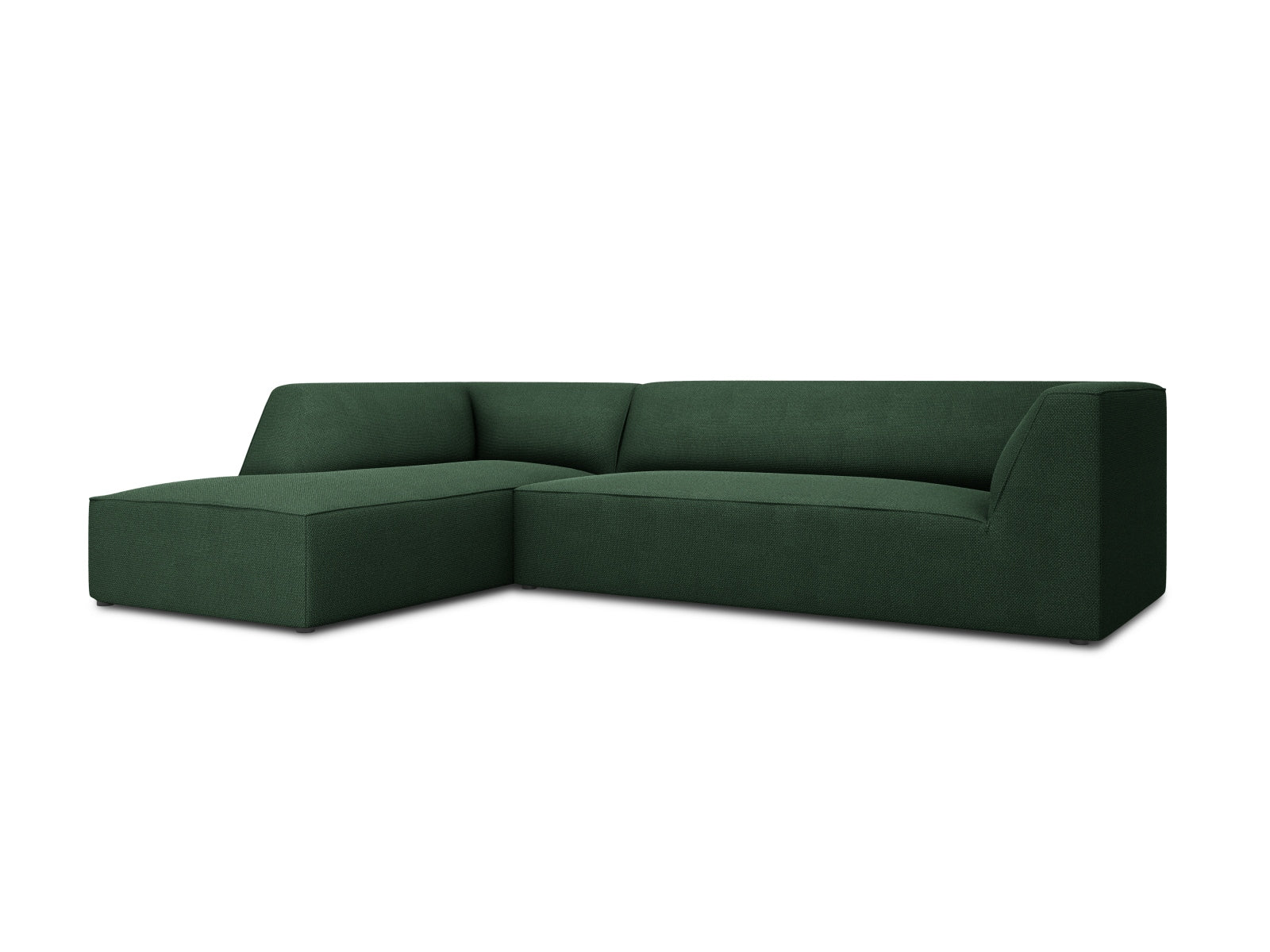Ruby Modulares Ecksofa links 4 Sitzer in Green präsentiert im Onlineshop von KAQTU Design AG. Ecksofa links ist von Micadoni