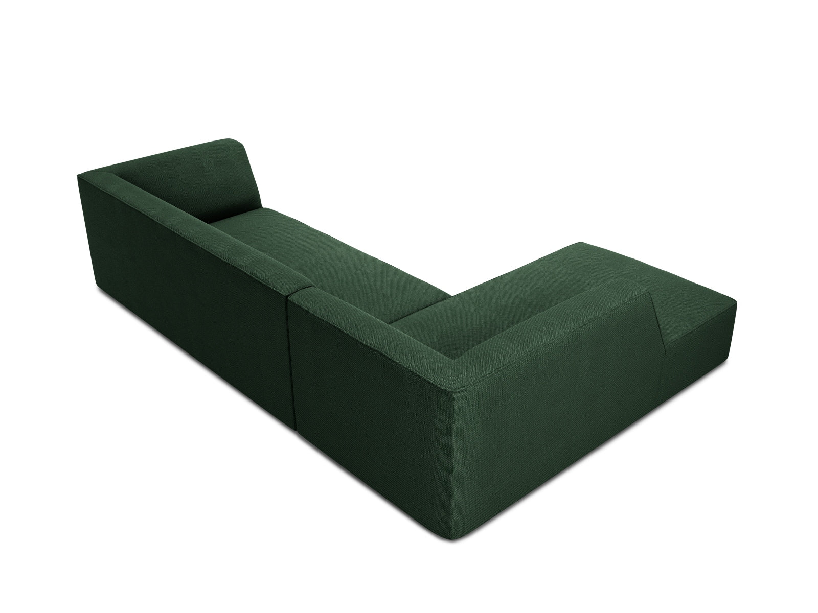 Ruby Modulares Ecksofa links 4 Sitzer in Green präsentiert im Onlineshop von KAQTU Design AG. Ecksofa links ist von Micadoni