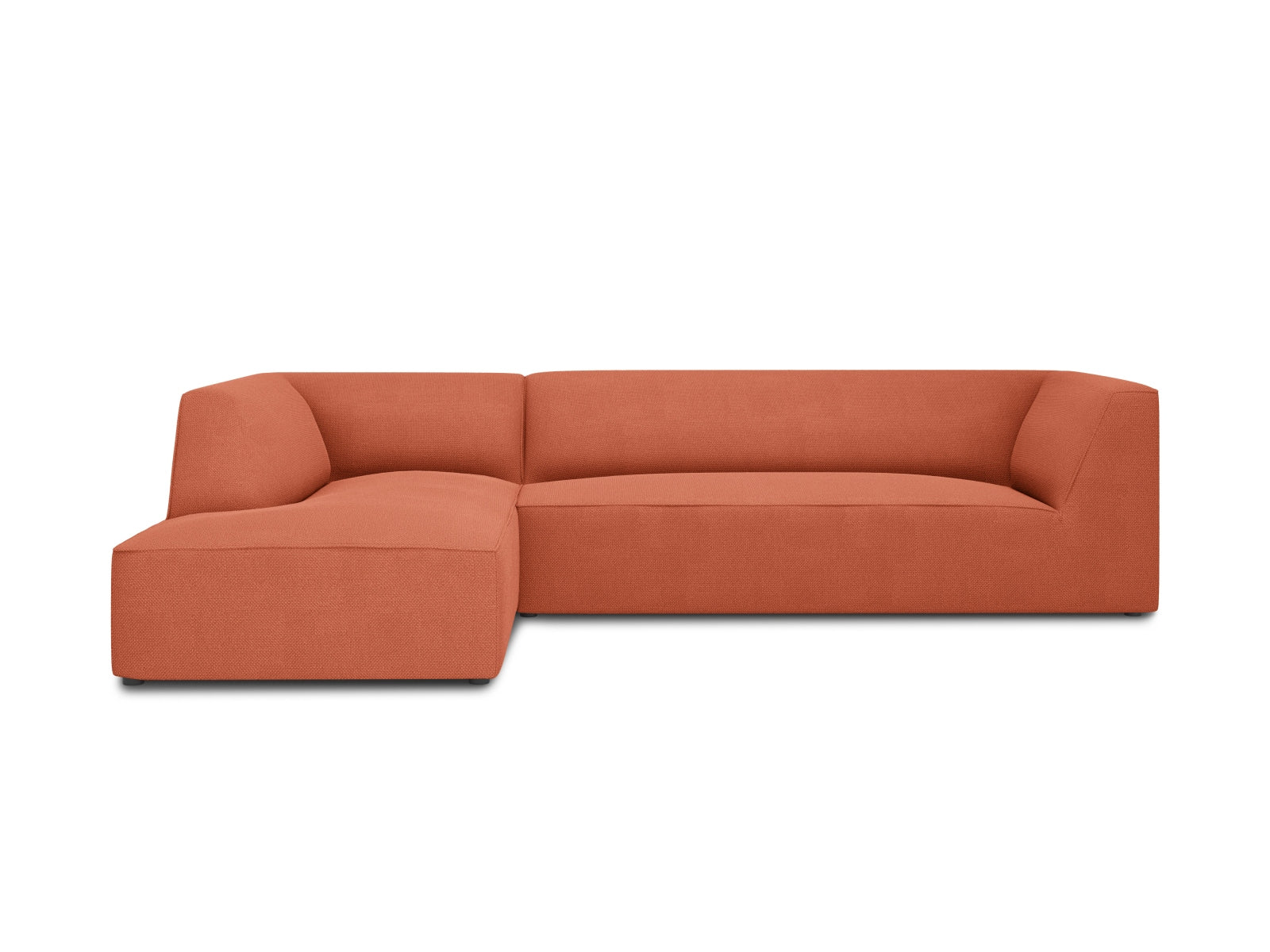 Ruby Modulares Ecksofa links 4 Sitzer in Coral präsentiert im Onlineshop von KAQTU Design AG. Ecksofa links ist von Micadoni
