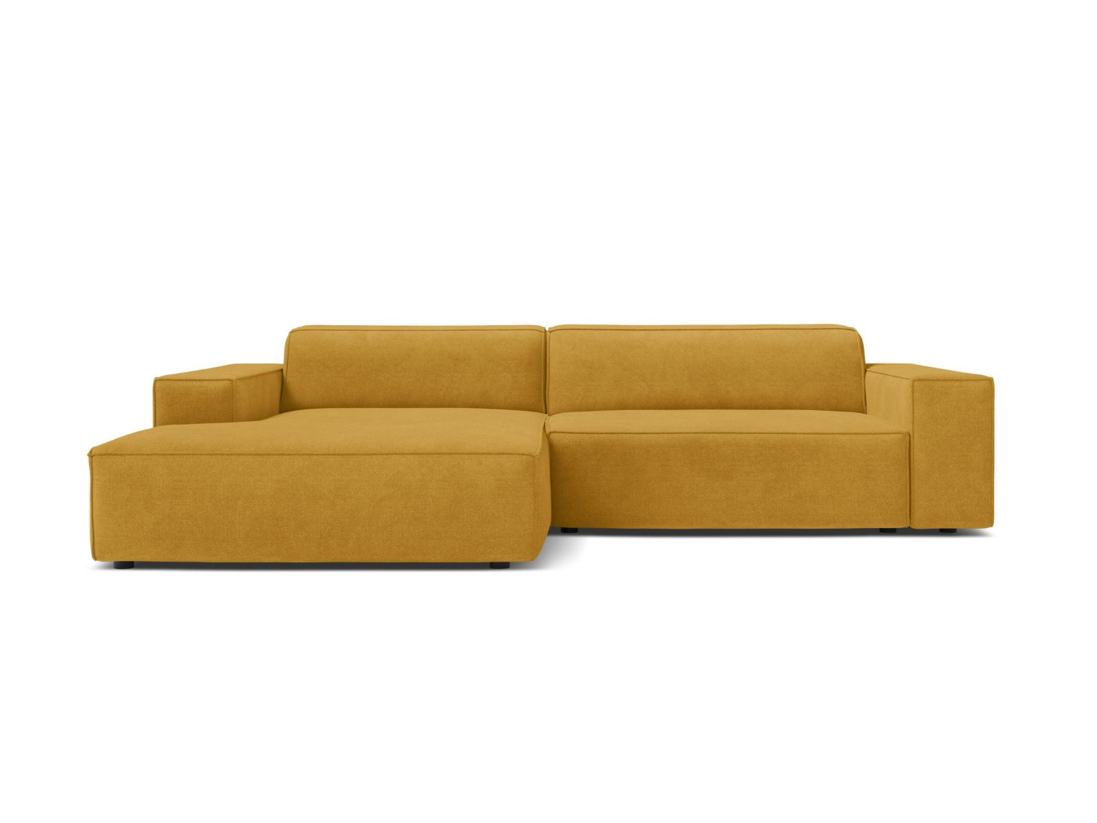 3-Sitzer Ecksofa links modular Jodie in Yellow-Liberty präsentiert im Onlineshop von KAQTU Design AG. Ecksofa links ist von Micadoni