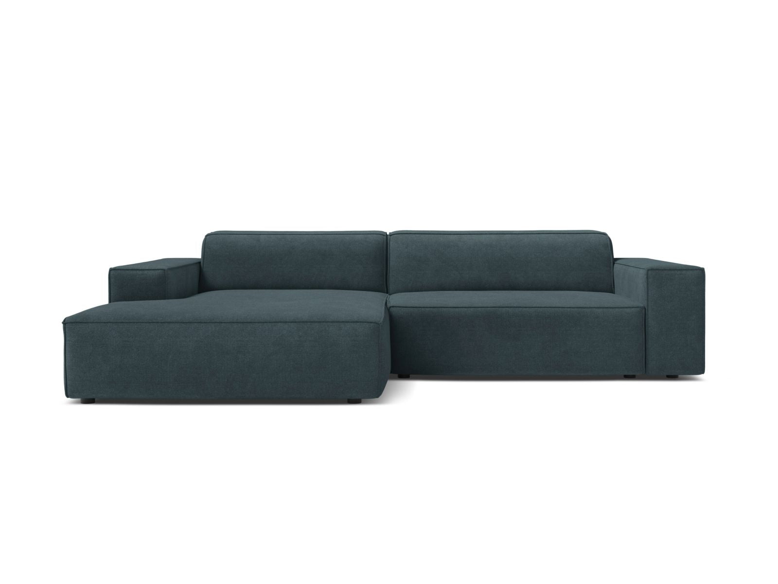 3-Sitzer Ecksofa links modular Jodie in Deep Petrol-Liberty präsentiert im Onlineshop von KAQTU Design AG. Ecksofa links ist von Micadoni