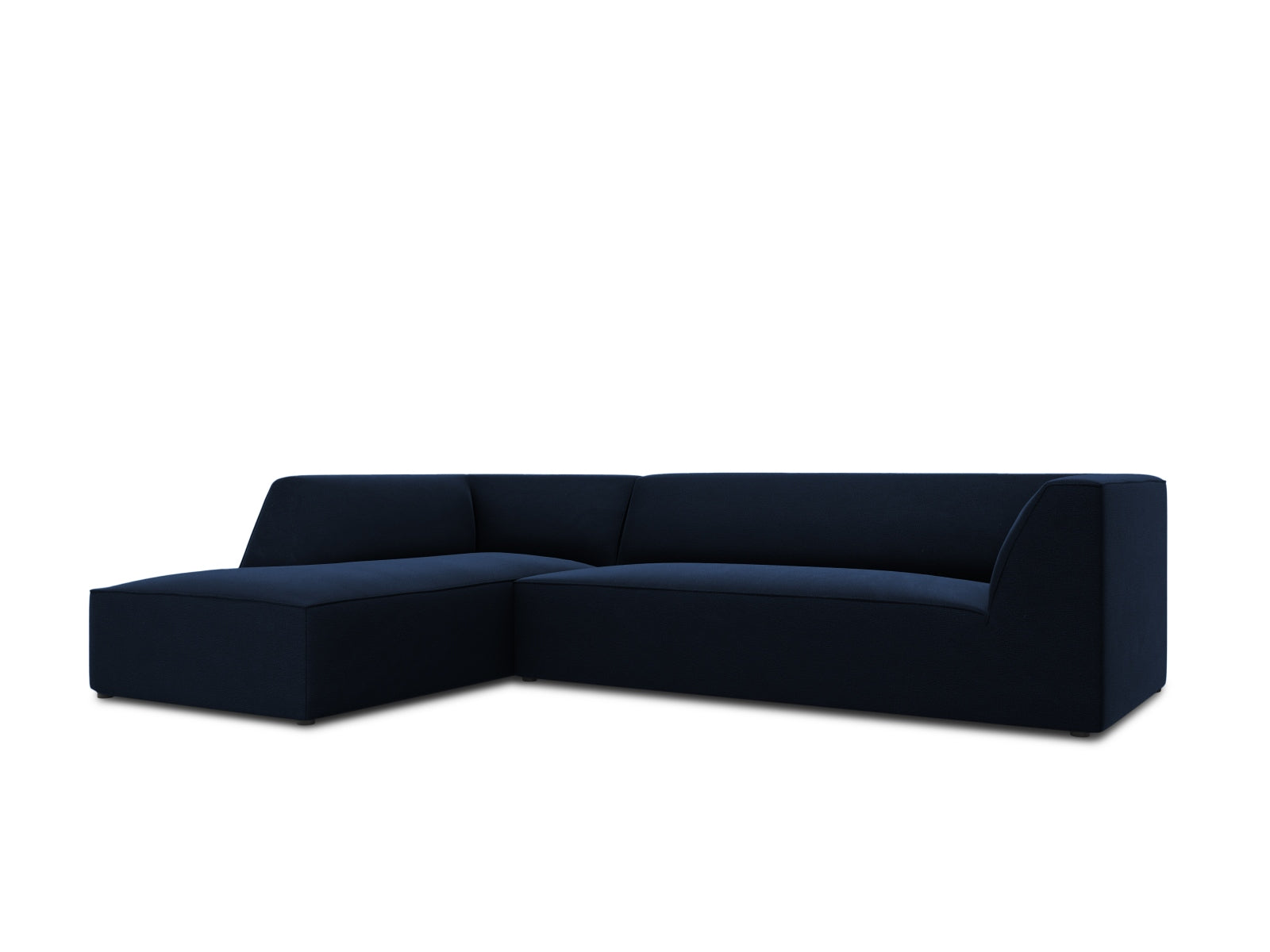 Ruby Velour modulares Ecksofa links 4 Sitzer in Royal Blue präsentiert im Onlineshop von KAQTU Design AG. Ecksofa links ist von Micadoni