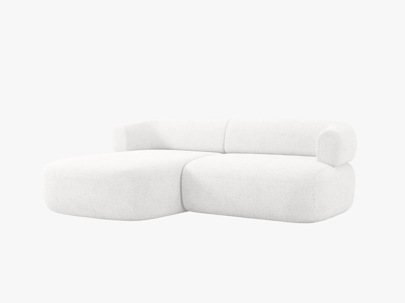 Jenny Ecksofa links 5 Sitzer in Ivory präsentiert im Onlineshop von KAQTU Design AG. Ecksofa links ist von Micadoni