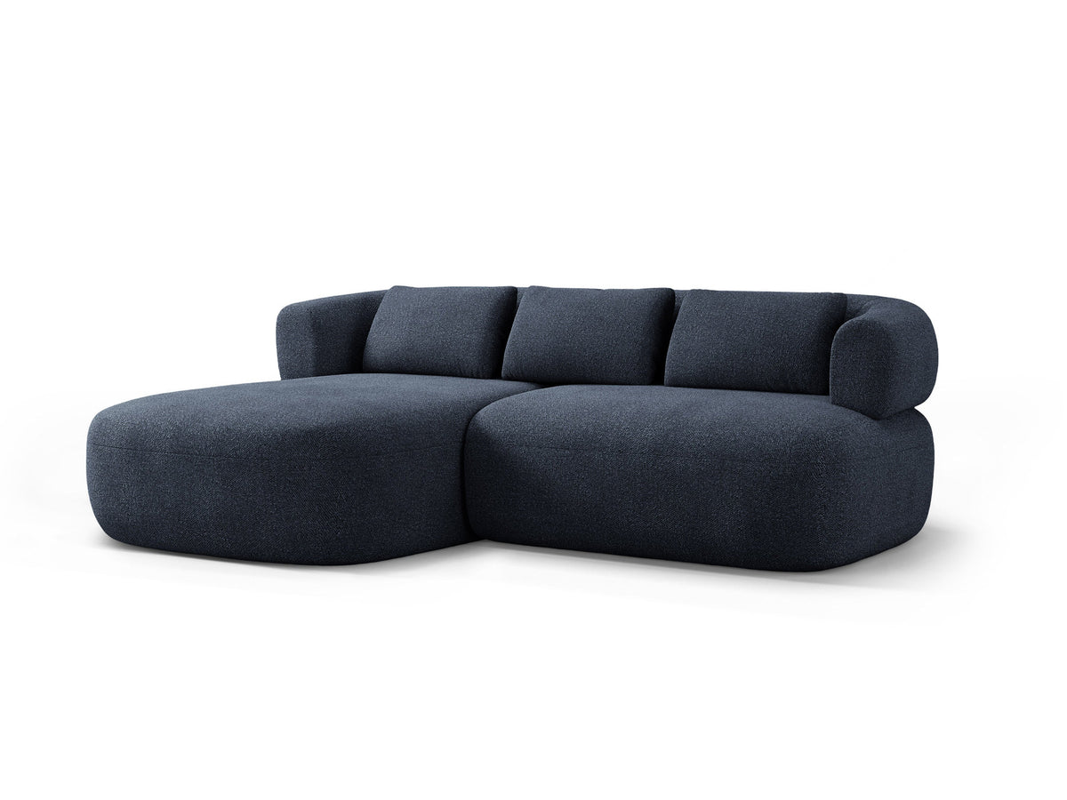 Jenny Ecksofa links 5 Sitzer in Dark Blue-Now or Never präsentiert im Onlineshop von KAQTU Design AG. L-Sofa links ist von Micadoni