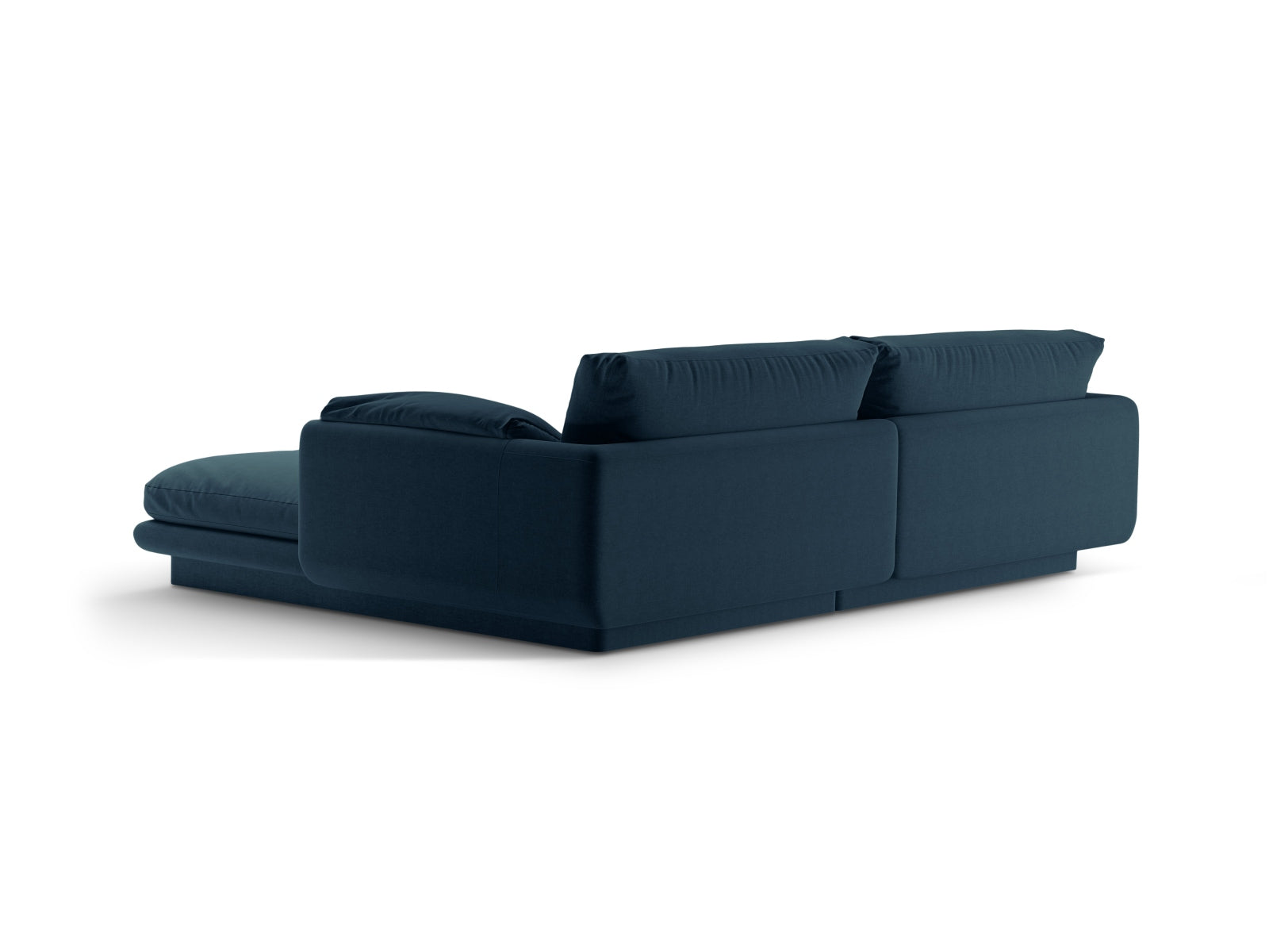 Torino Ecksofa links 3 Sitzer in Navy Blue präsentiert im Onlineshop von KAQTU Design AG. Ecksofa links ist von Micadoni