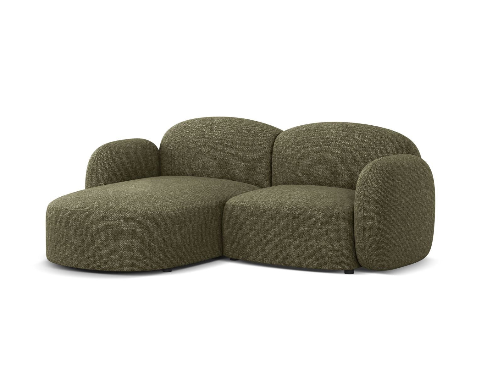 Elegantes 3-Sitzer Ecksofa links Blair in stilvollem Design, ideal für moderne Wohnräume, erhältlich bei KAQTU Design AG.