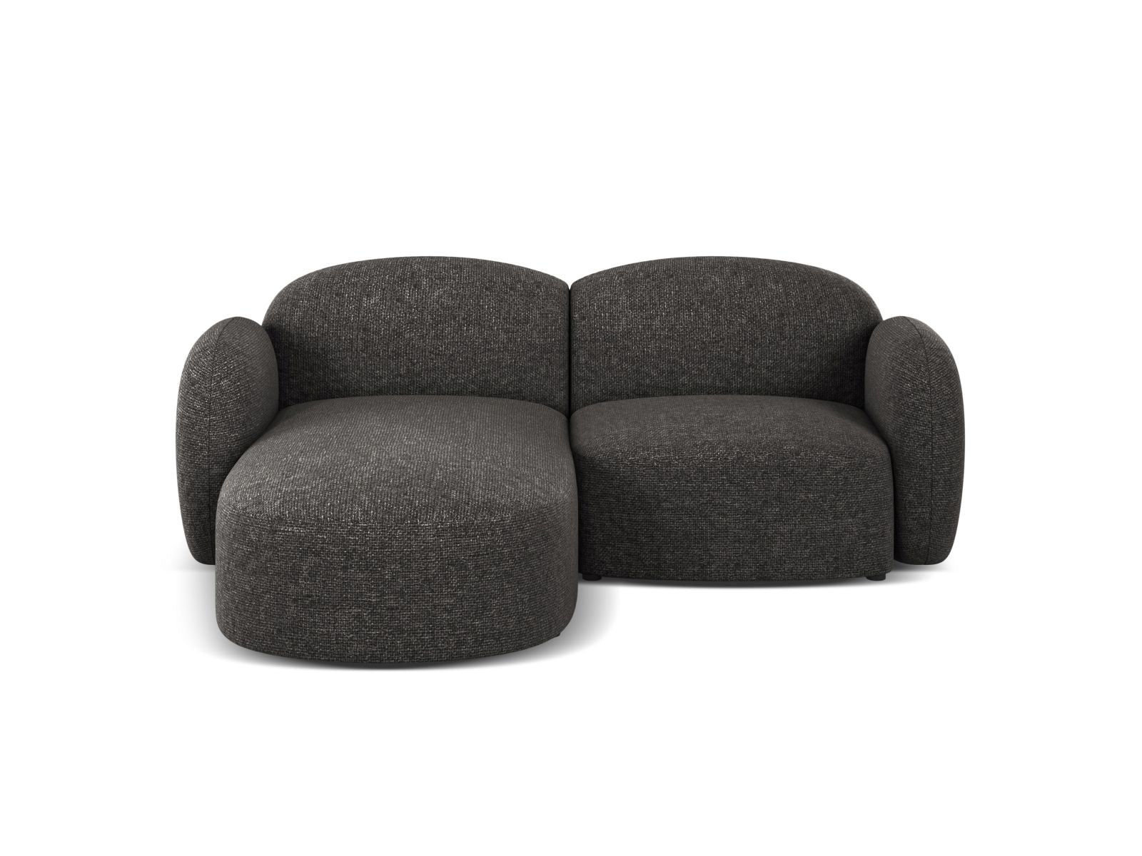 3-Sitzer Ecksofa links Blair in Anthracite-Eden präsentiert im Onlineshop von KAQTU Design AG. Ecksofa links ist von Micadoni