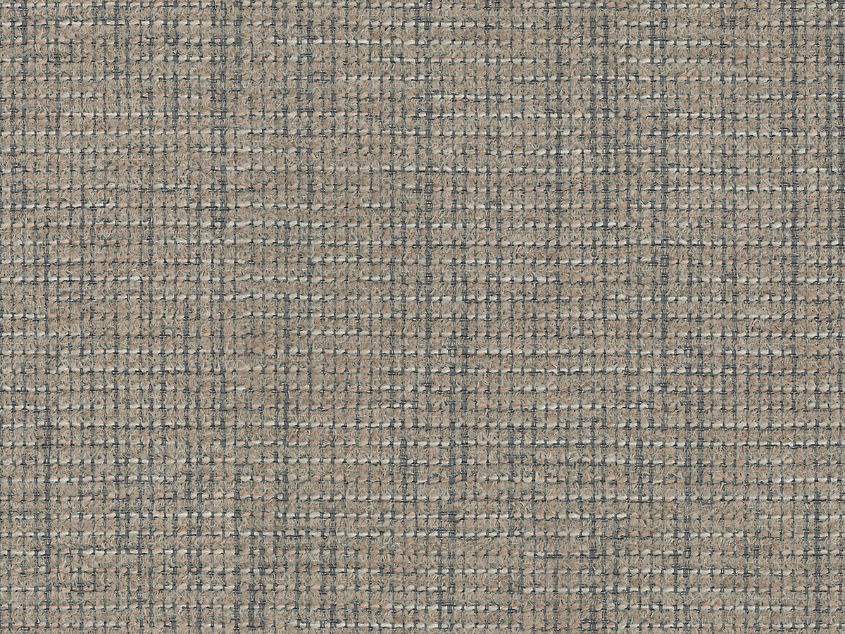 Blair Ecksofa links 3-Sitzer von Micadoni, L-Form, Bezug aus Eden-Chenillestoff in Dark Beige, Massivholzrahmen und schwarze Kunststoffbeine.