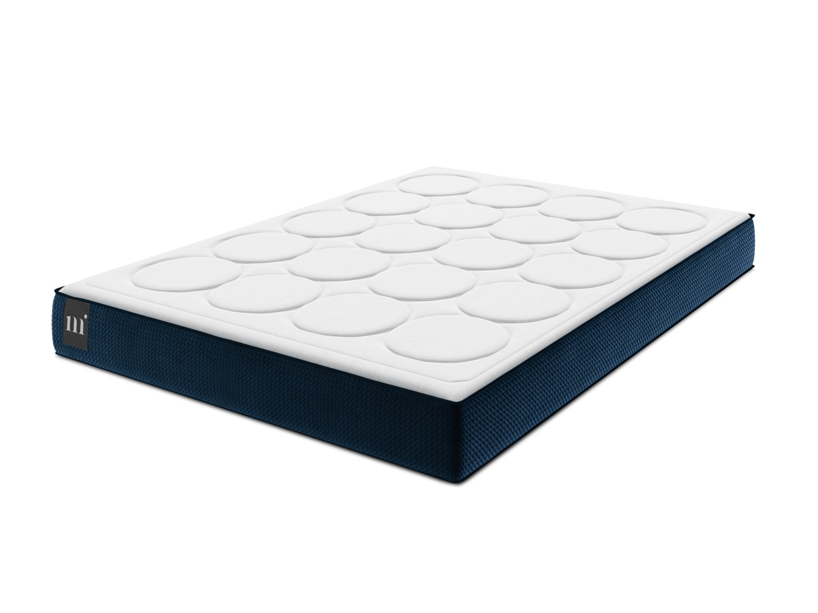 Kavaja Foam Matratze in White und Blue-Primo/Monolith präsentiert im Onlineshop von KAQTU Design AG. Matratze ist von Micadoni