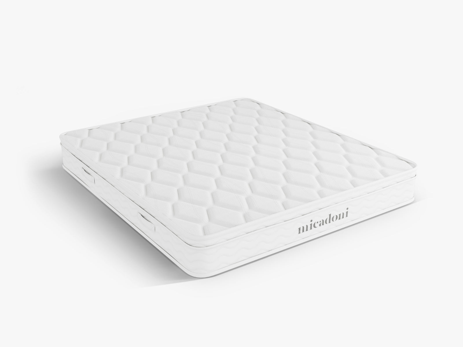 Die Matratze Valras von Micadoni vereint stilvolles Design mit hervorragender Unterstützung für erholsamen Schlaf.