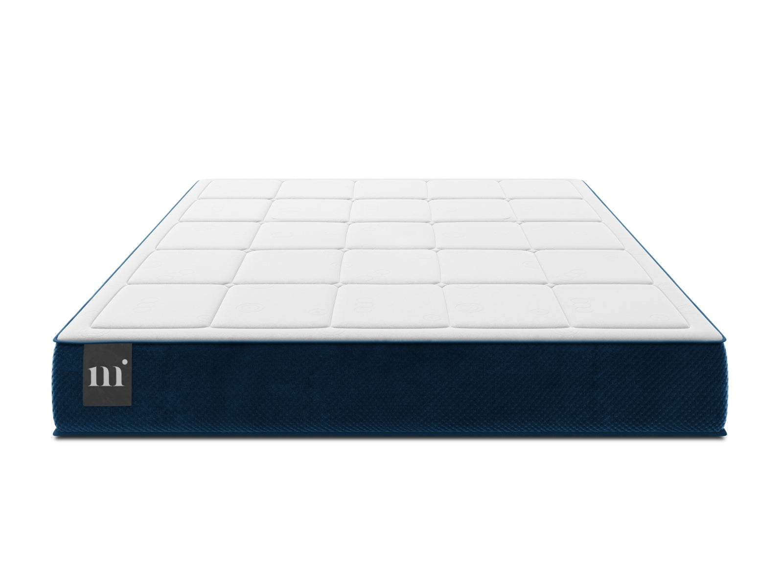 Sidi Pocket Spring Matratze  in White and Blue präsentiert im Onlineshop von KAQTU Design AG. Matratze ist von Micadoni