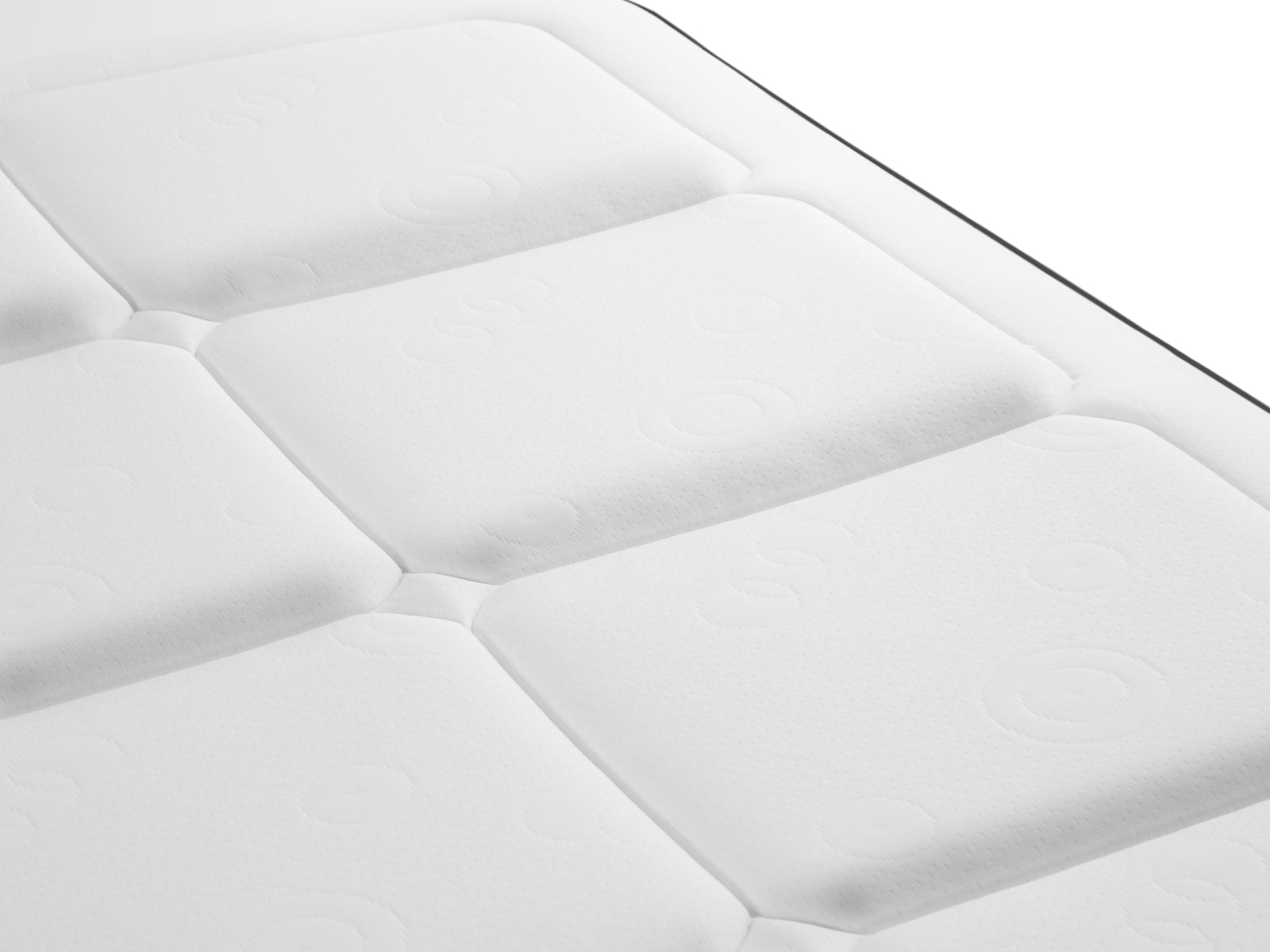 Sidi Pocket Spring Matratze  in White and Blue präsentiert im Onlineshop von KAQTU Design AG. Matratze ist von Micadoni