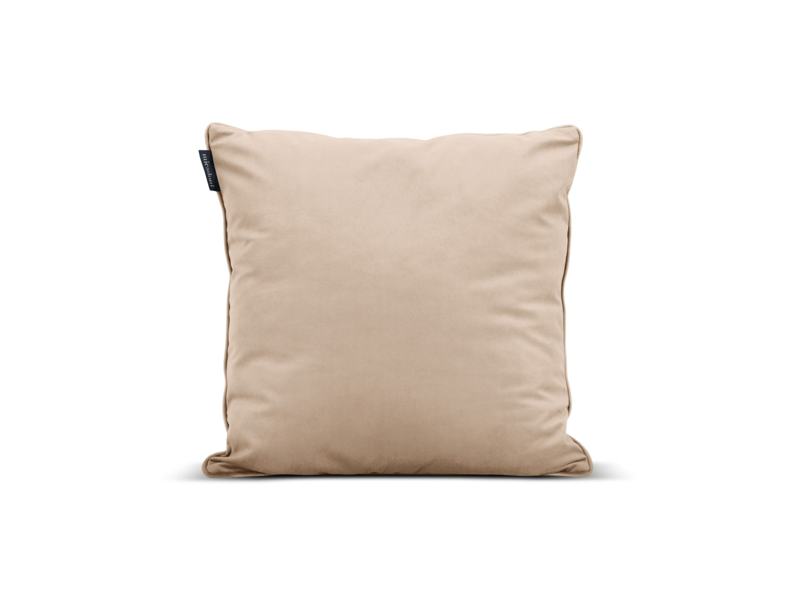 Rachel Velour Pillow  in Dark Beige präsentiert im Onlineshop von KAQTU Design AG. Deko Kissen ist von Micadoni
