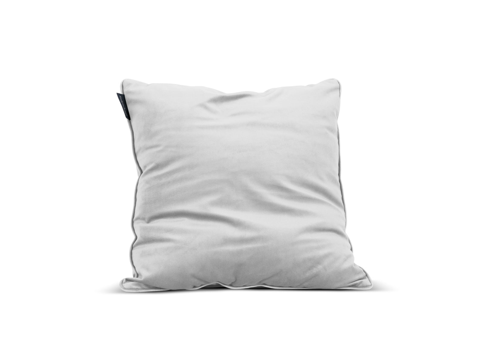 Rachel Velour Pillow  in Silver präsentiert im Onlineshop von KAQTU Design AG. Deko Kissen ist von Micadoni