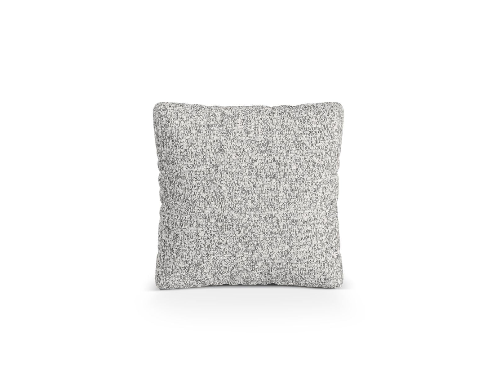 Stilvolles Deko-Kissen Martina in schimmerndem Silber von Micadoni, perfekt für eine moderne und elegante Wohnatmosphäre.