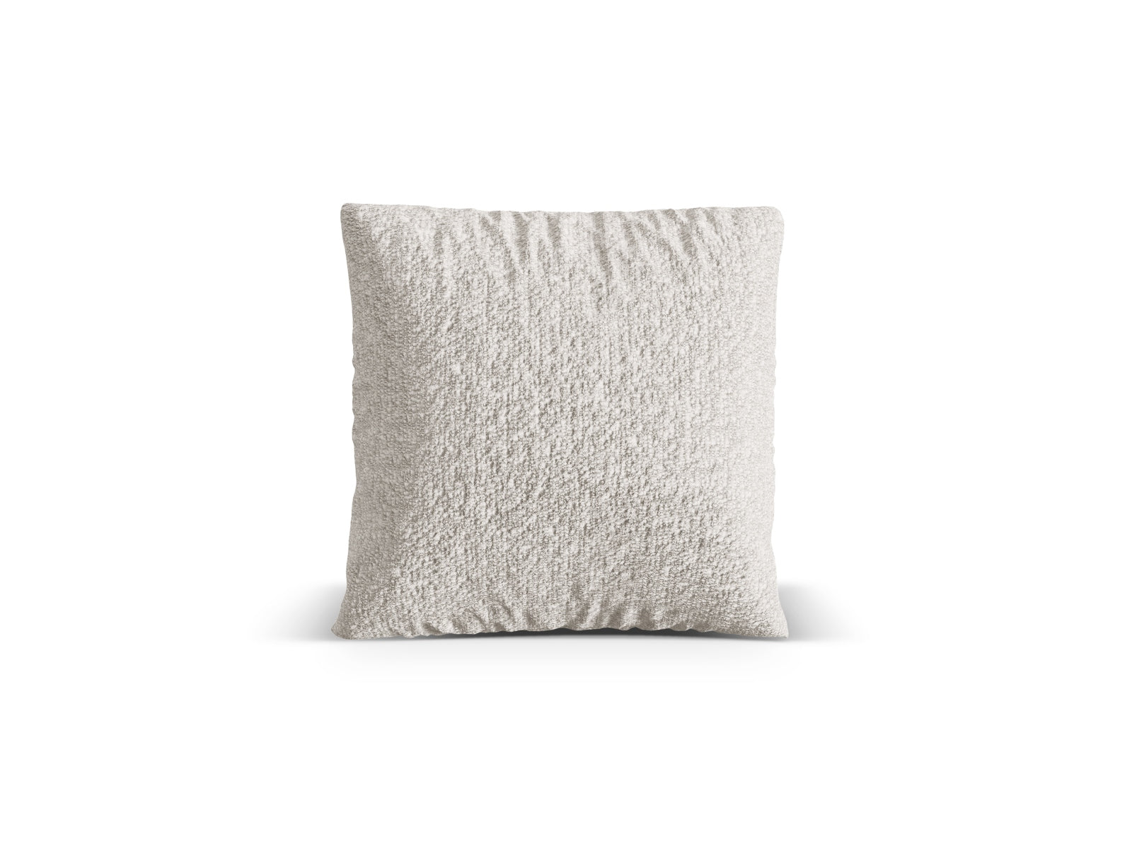 Elegantes Nuria Kissen in Grau-Beige Melange von Micadoni, ideal für stilvolle Wohnräume und gemütliche Akzente.