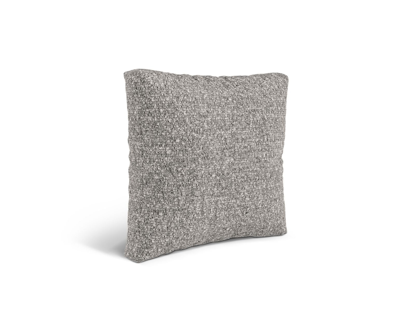 Stilvolles Deko-Kissen Martina in edlem Graphit von Micadoni, perfekt für moderne Wohnräume und als geschmackvolles Accessoire.