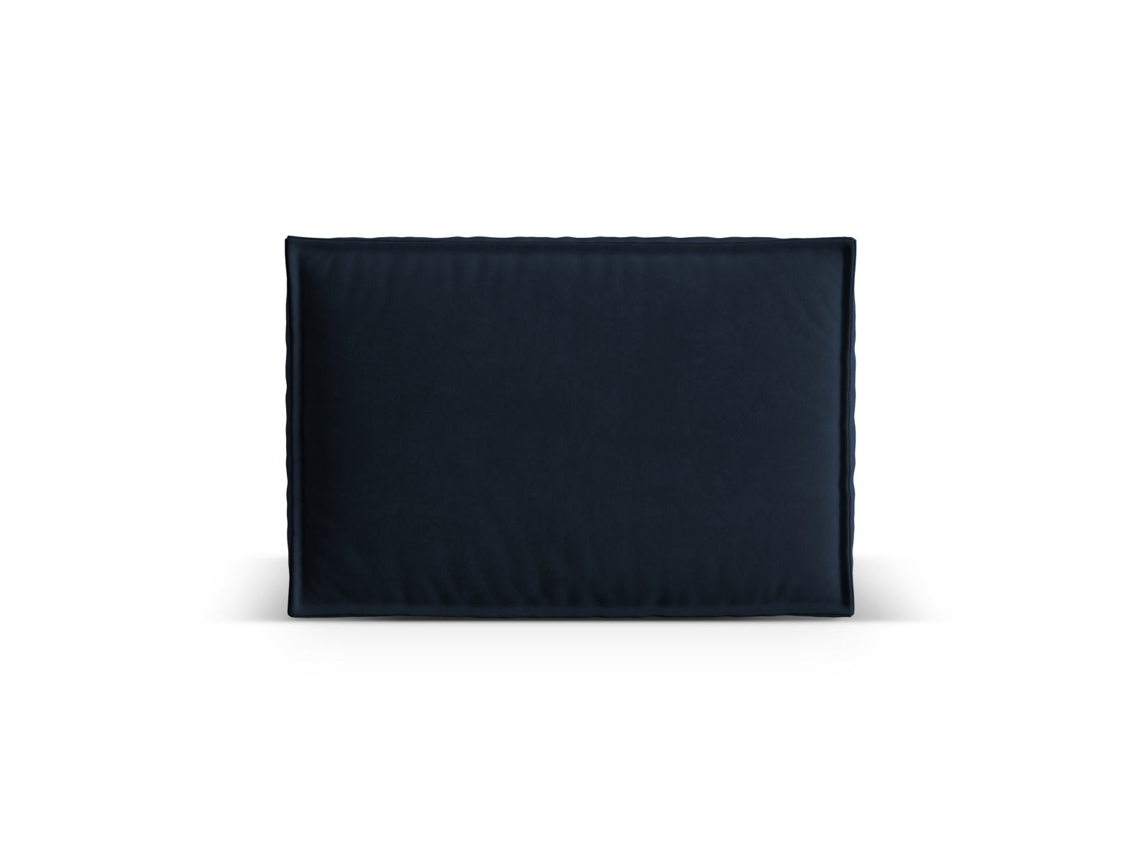 Elegantes Velour Dekokissen in sattem Blau von Micadoni, ideal für stilvolle Akzente und gemütliche Entspannung im Wohnraum.