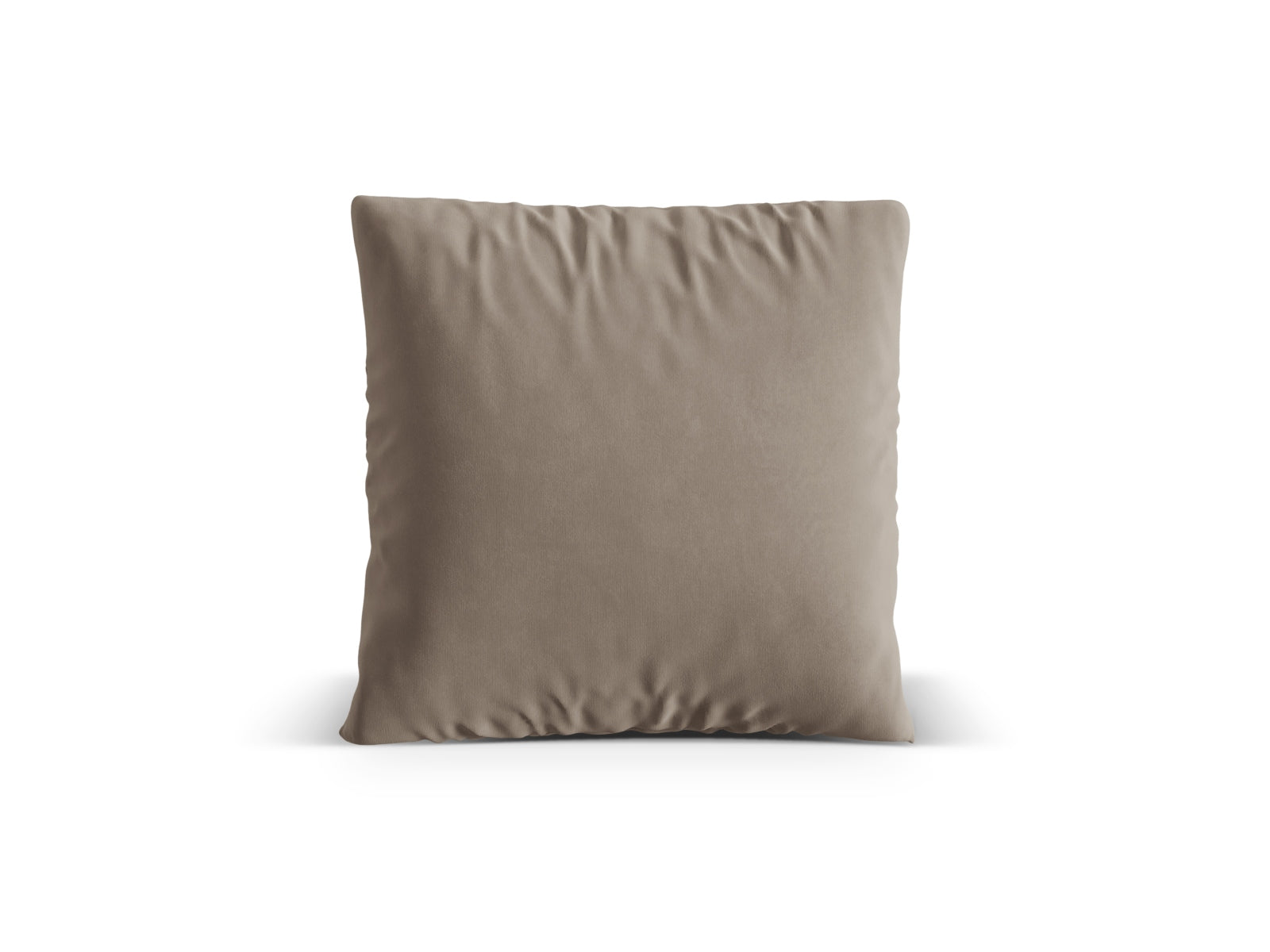 Elegantes Nuria Velour Kissen in zartem Grau, ideal für eine stilvolle Wohnatmosphäre und gemütliche Akzente in jedem Raum.