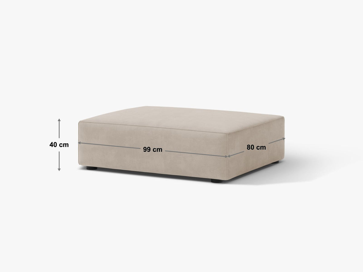 Jodie Boucle Pouf 1 Sitz in Brown-Baloo präsentiert im Onlineshop von KAQTU Design AG. Pouf ist von Micadoni