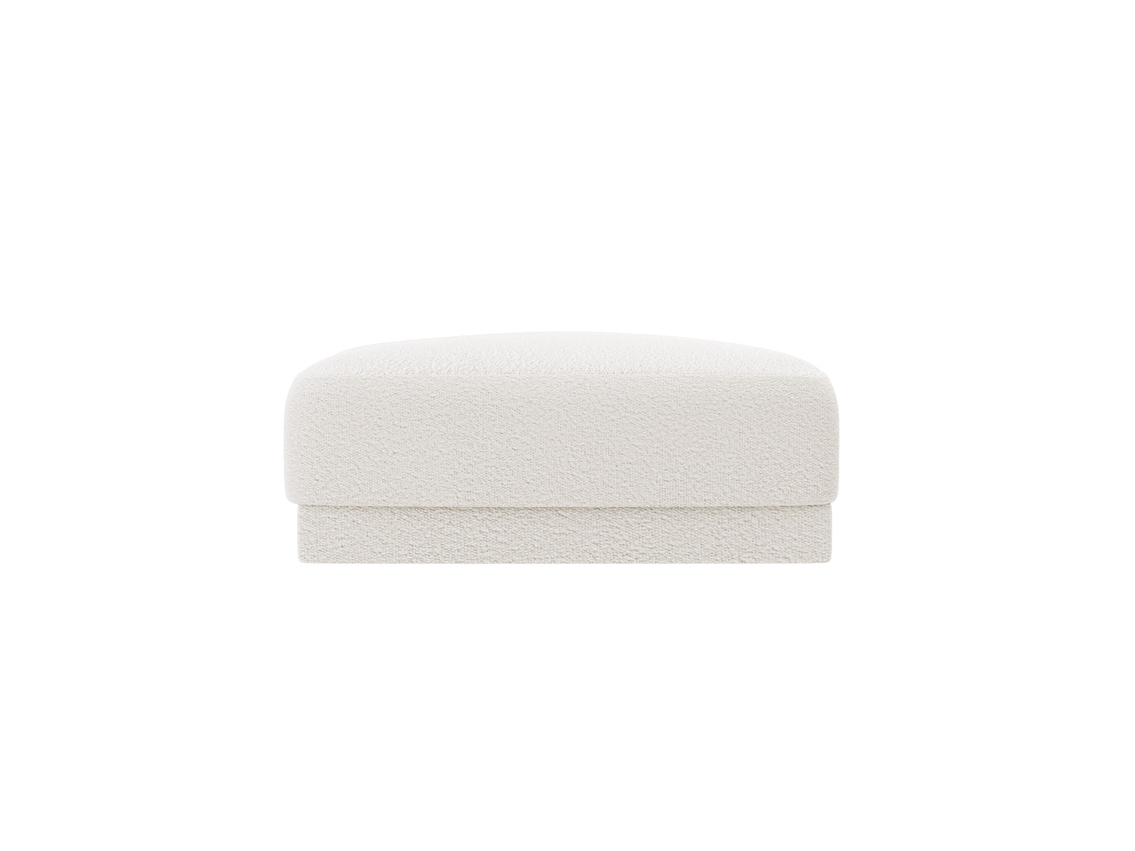 Miley Boucle Pouf 1 Sitz in White-Baloo präsentiert im Onlineshop von KAQTU Design AG. Pouf ist von Micadoni