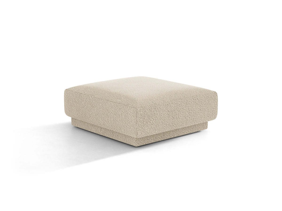 Miley Boucle Pouf 1 Sitz in Beige-Baloo präsentiert im Onlineshop von KAQTU Design AG. Pouf ist von Micadoni