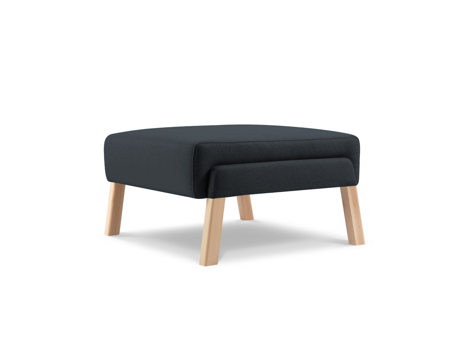 Salto Pouf 1 Sitzer in Black präsentiert im Onlineshop von KAQTU Design AG. Modulares Sofa ist von Micadoni