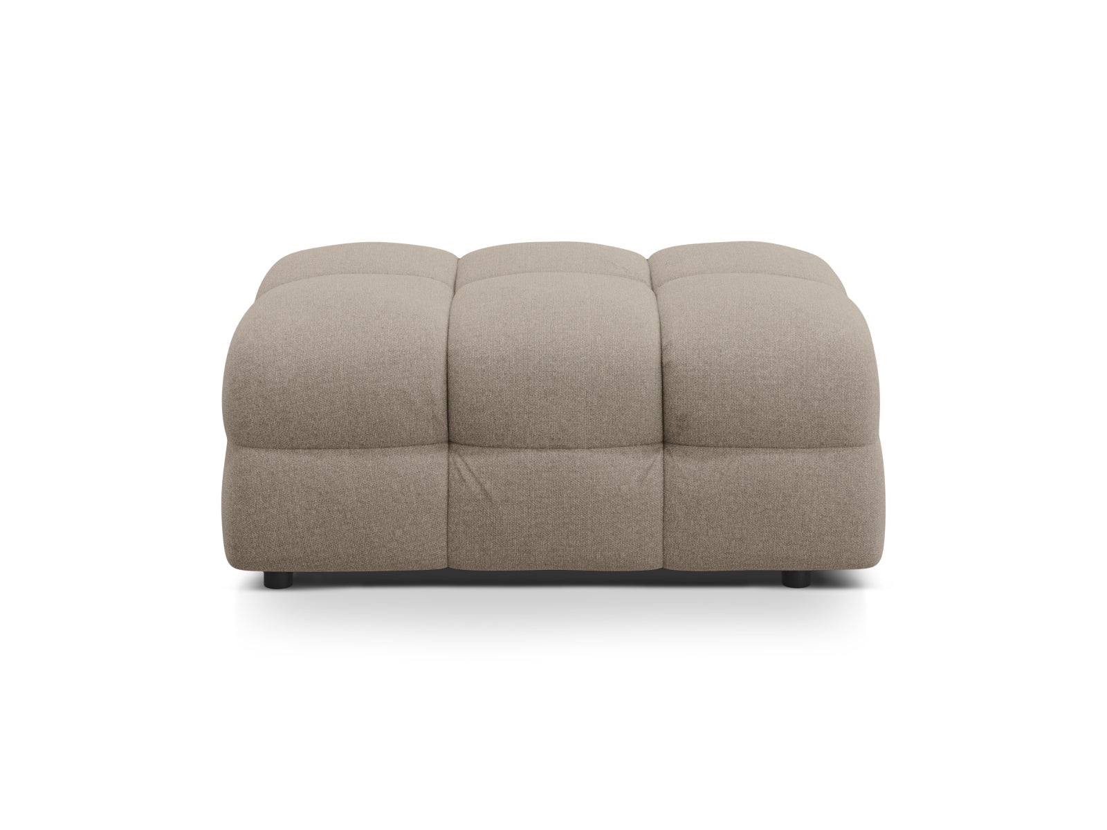 Kendal Pouf 1 Sitzer in Dark Beige-Ottawa präsentiert im Onlineshop von KAQTU Design AG. Modulares Sofa ist von Micadoni