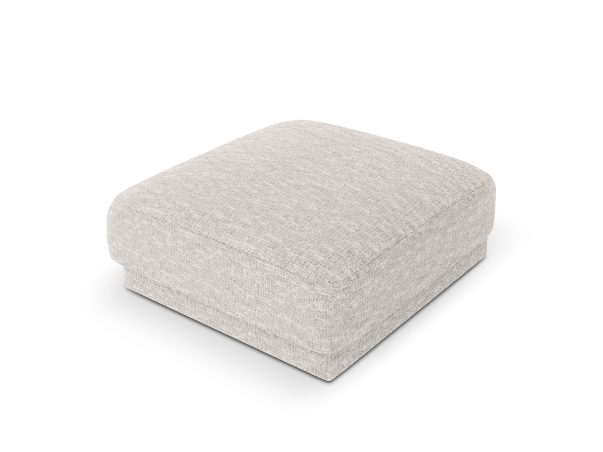 Miley Pouf 1 Sitz in Light Grey-Haga präsentiert im Onlineshop von KAQTU Design AG. Pouf ist von Micadoni