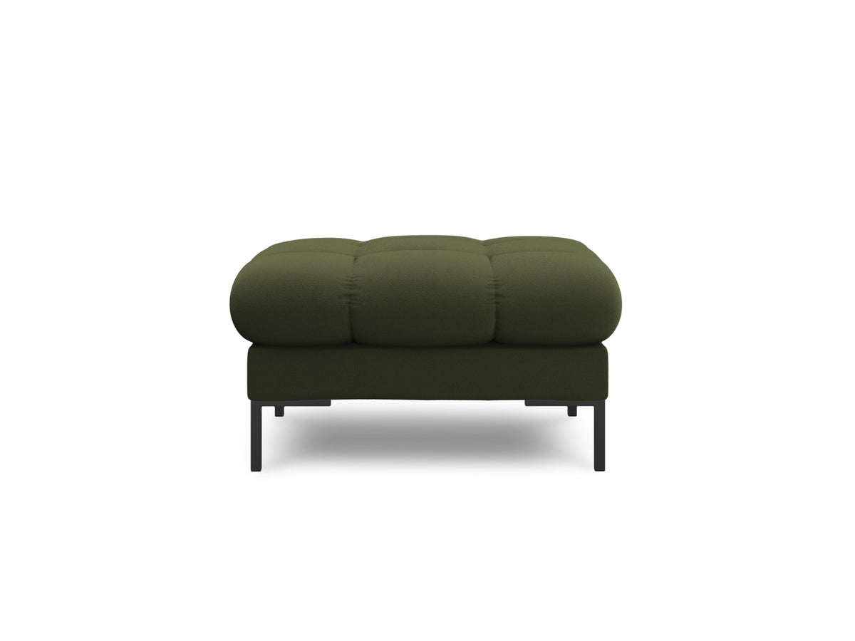 Mamaia Pouf 1 Sitz in Green/Schwarz-Neve präsentiert im Onlineshop von KAQTU Design AG. Pouf ist von Micadoni
