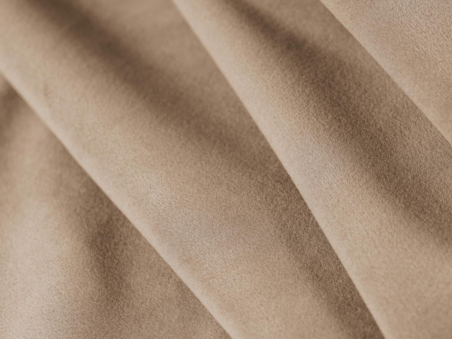 Bloom Velour Pouf 1 Sitzer in Sand präsentiert im Onlineshop von KAQTU Design AG. Modulares Sofa ist von Micadoni