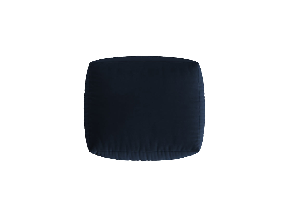 Chris Velour Pouf 1 Sitzer in Royal Blue-Casino präsentiert im Onlineshop von KAQTU Design AG. Modulares Sofa ist von Micadoni